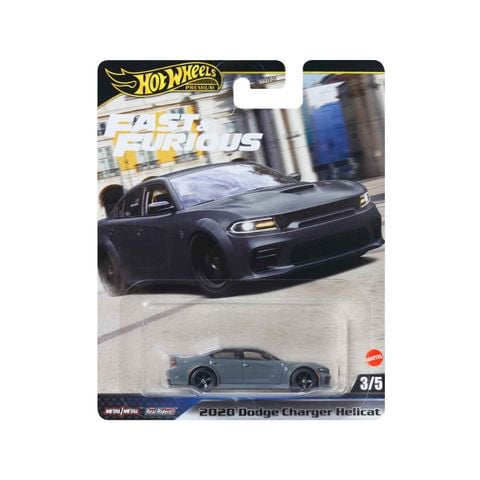  Mô hình xe JBL96 Hot Wheels Premium Fast & Furious 2020 Dodge charger Hellcat 