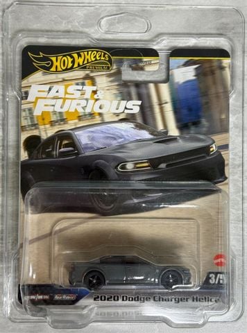  Mô hình xe JBL96 Hot Wheels Premium Fast & Furious 2020 Dodge charger Hellcat 