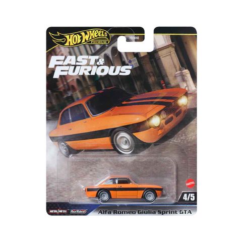  Mô hình xe JBM04 Hot Wheels Fast&Furious Alfa Romeo Giulia Sprint GTA 