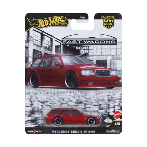  JBK69/FPY86 Xe Hot Wheels MERCEDES-BENZ AMG E-36 ESTATE 