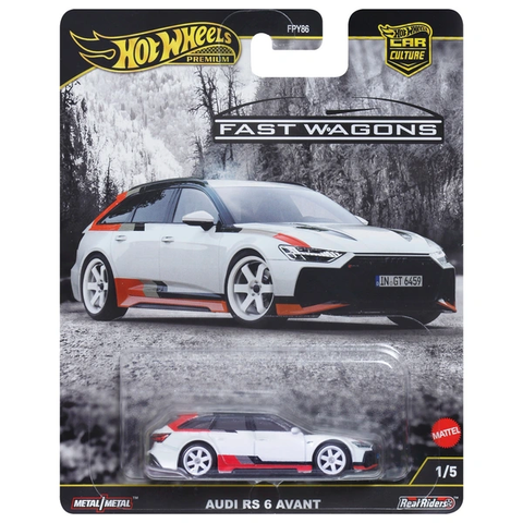  JBK51/FPY86 Siêu xe Hot Wheels sang trọng AUDI RS6 
