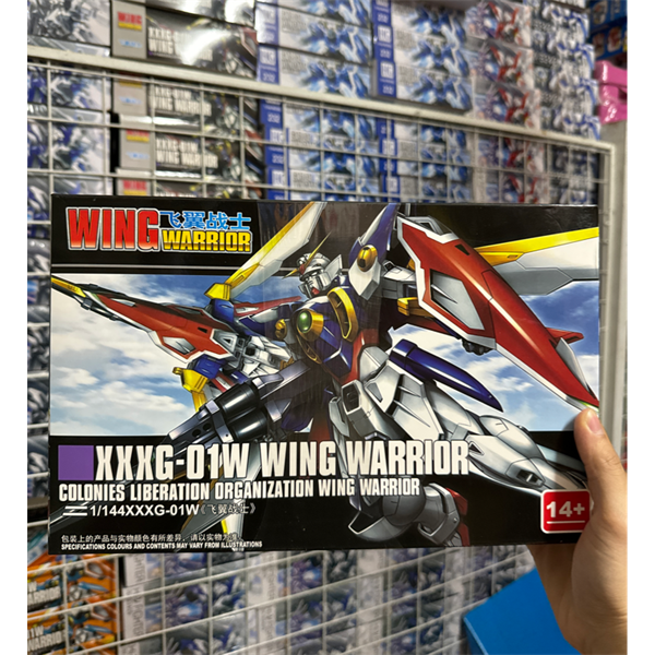 FY-01-23win08 com lắp ráp mô hình Gundame Wing Đỏ