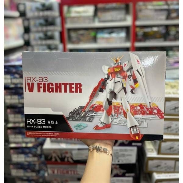  622B Đồ chơi trẻ em lắp ráp Gundame V Fighter Trắng 