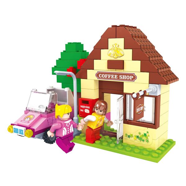 Bộ Lắp Ráp Vùng Đất Thần Tiên Ausini 24405 (123 Mảnh Ghép)