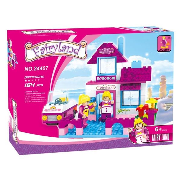 Bộ Lắp Ráp Vùng Đất Thần Tiên Ausini 24407 (164 Mảnh Ghép)