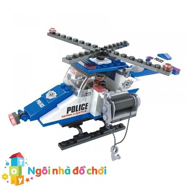 Bộ lắp ráp xếp hình Sở cảnh sát Ausini - 23401