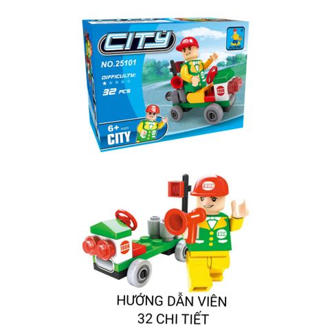  Xếp hình Thành phố hiện đại Ausini 25101 