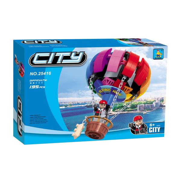 Bộ lắp ráp xếp hình Thành phố hiện đại Ausini - 25416