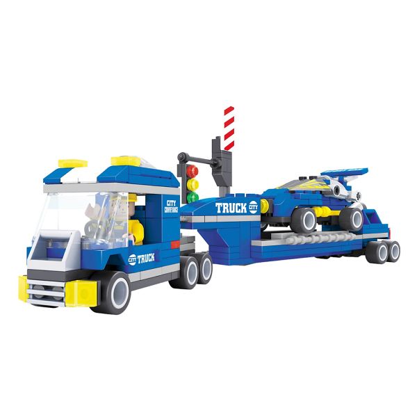 Bộ lắp ráp xếp hình Thành phố hiện đại Ausini 25503