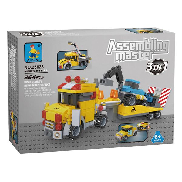 Lắp ghép Ausini Bậc thầy lắp ghép (3 trong 1) - 25623
