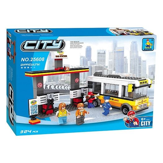 Bộ lắp ráp xếp hình Thành phố hiện đại Ausini - 25608