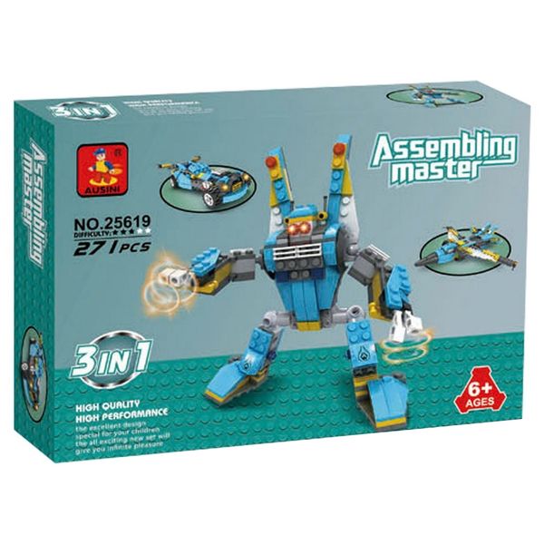 Bậc thầy lắp ghép 3 trong 1 Ausini mã 25619