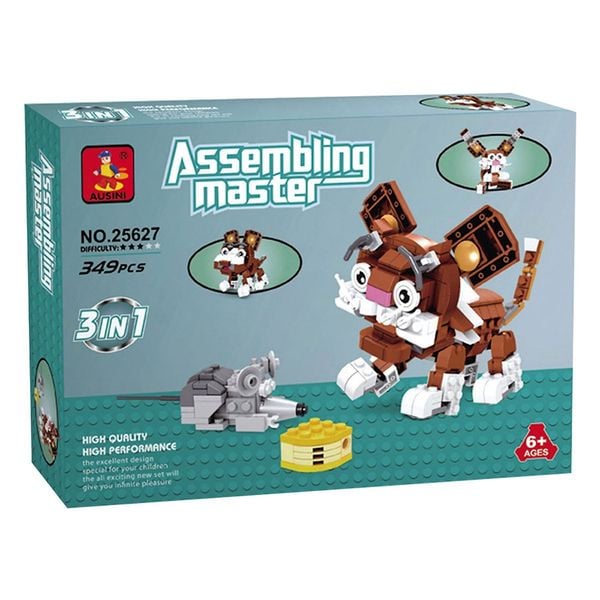 Bậc thầy lắp ghép (3 trong 1) - 25627