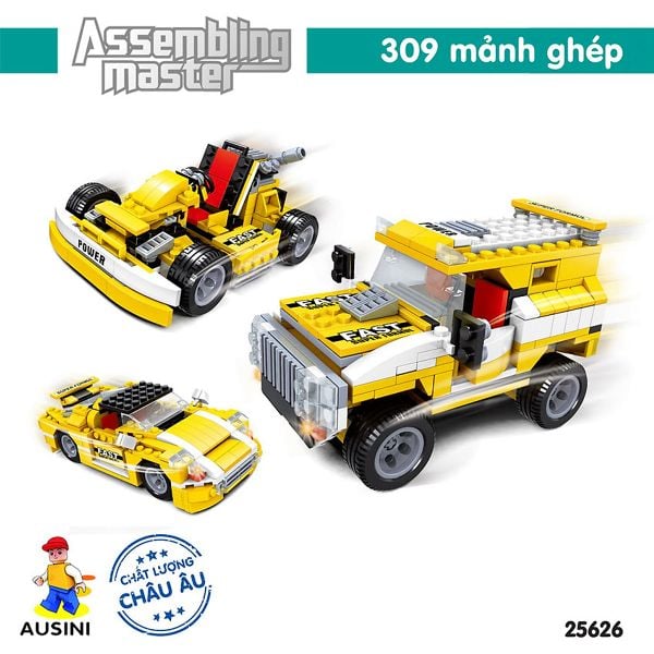 Bậc thầy lắp ghép (3 trong 1) mã 25626