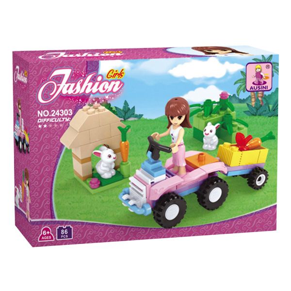 Bộ lắp ráp xếp hình Thời trang sành điệu Ausini 24303