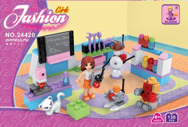 Bộ lắp ráp xếp hình Thời trang sành điệu Ausini - 24420