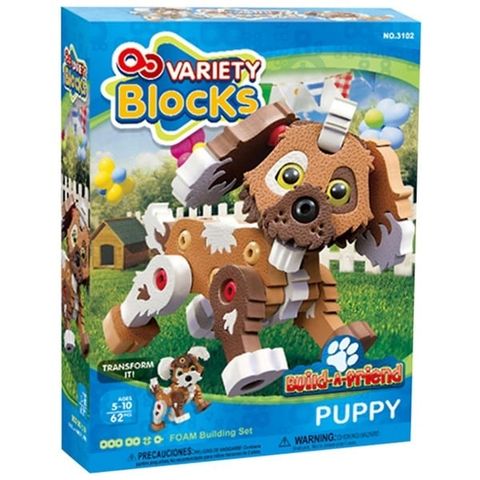  3102 - Lắp Ráp 3D Puzzle Cún Con (62 Mảnh) 