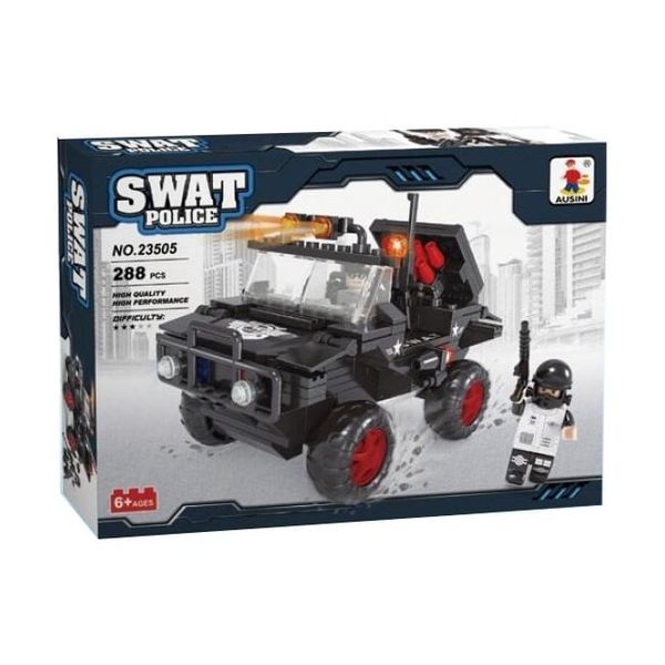 Bộ lắp ráp xếp hình Cảnh sát đặc nhiệm Ausini- 23505