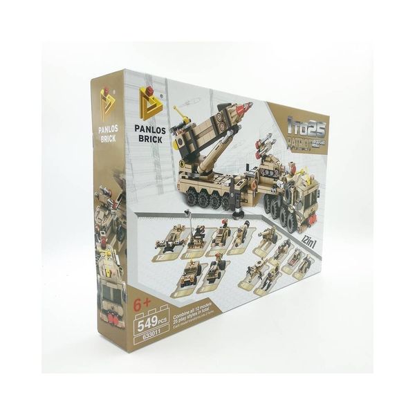 Bộ lắp ráp 12 trong 1 Panlos Brick 633011-1