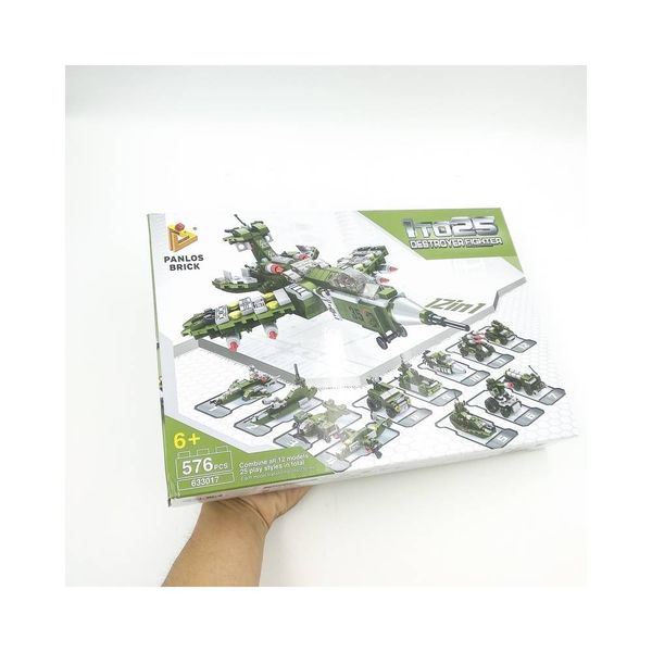 Bộ lắp ráp 12 trong 1 576 chi tiết 633017-1