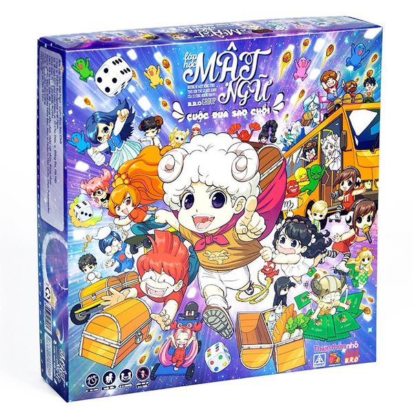 Board Game Lớp học mật ngữ Cuộc đua sao chổi