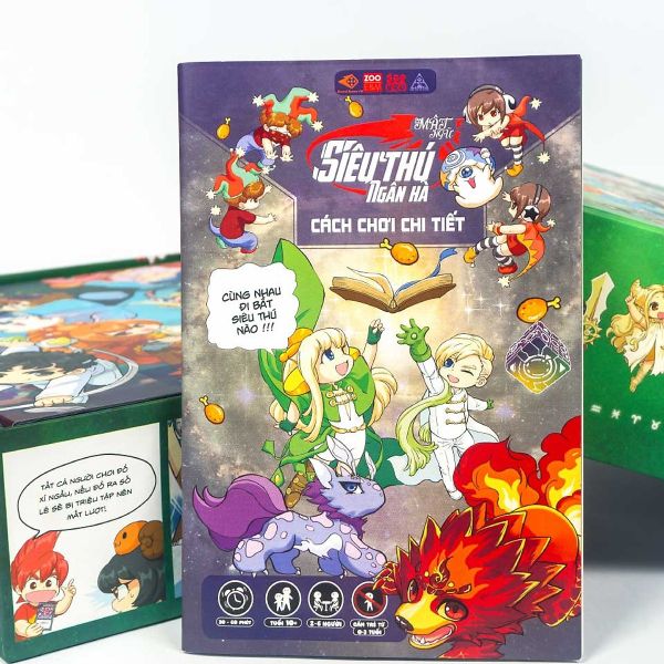 Board Game Lớp học mật ngữ Siêu Thú Ngân Hà