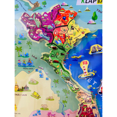  Bản đồ Việt Nam - A3 