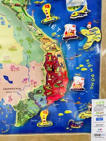  Bản đồ Việt Nam - A3 