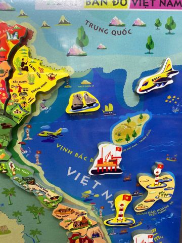  Bản đồ Việt Nam - A3 