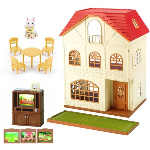  Bộ Quà Tặng Nhà 3 Tầng 3 Story House Gift Set C Sylvanian Families 5352 