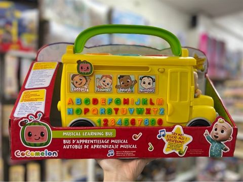  96111 CoComelon Musical Learning Bus, Number and Letter Recognition, Phonetics 