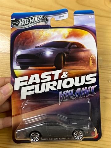  Mô hình xe JBY35 Hot Wheels Fast&Furious 2005 Aston Martin DB9 
