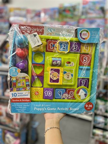  HLM45 Fisher-Price Laugh & Learn Puppy's Game Activity Board 
