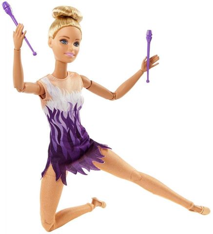  Barbie Made to Move Rythmic Gymnast Doll 