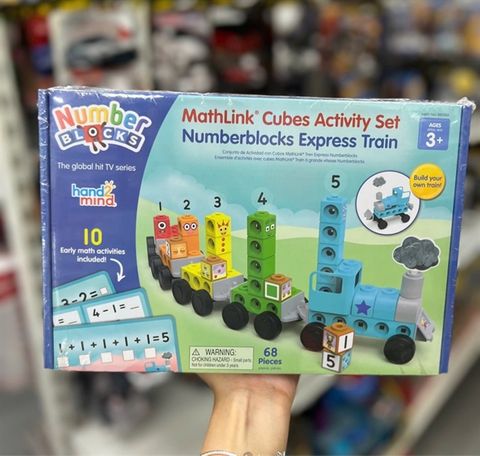  96094 Bộ tàu tốc hành Numberblocks MathLink Cubes Numberblocks Express Train Activity Set 