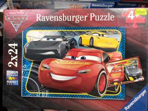  RV07816 5 Bộ xếp hình puzzle McQueen 2 bộ 24 mảnh Ravensburger 