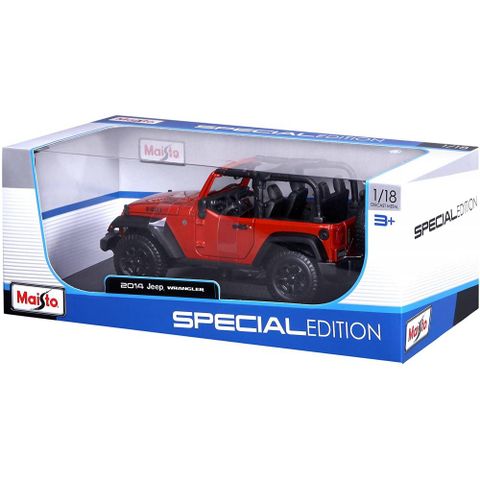  Mô hình xe Jeep Wrangler 2014 mui trần 