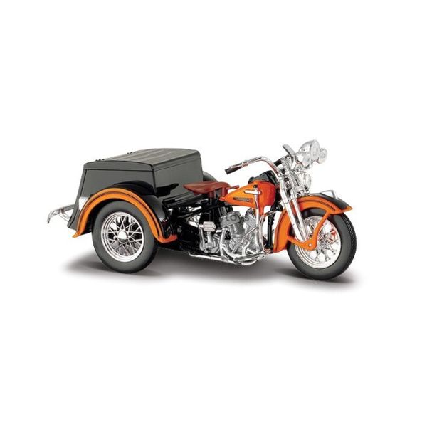 Mô hình Side Car Harley Davidson FLH Duo Glide 1958