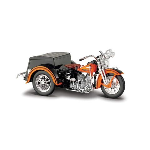  Xe mo hinh Die cast Harley Davidson Side Car 