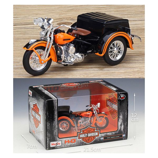 Mô hình Side Car Harley Davidson FLH Duo Glide 1958