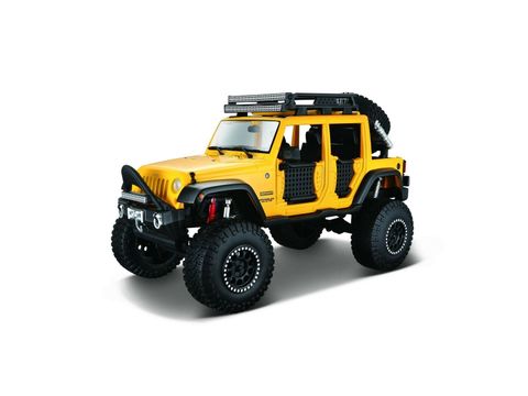  32523- 1:24 ROAD KINGS - JEEP WRANGLER UNLIMITED( Grey) 