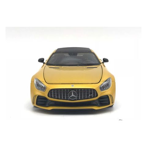  Xe mo hinh trung bay Die cast Mercedes AMG GT Yellow 1:18 