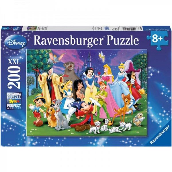  RV126989 Bộ xếp hình puzzle Ravensburger Disney Favorites 200 mảnh 