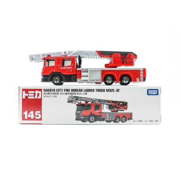  Tomica 145 Nagoya City Fire Ladder Truck 