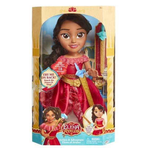  Búp bê Disney Elena Of Avalor Action Adventure Doll Singing Dancing 14” 