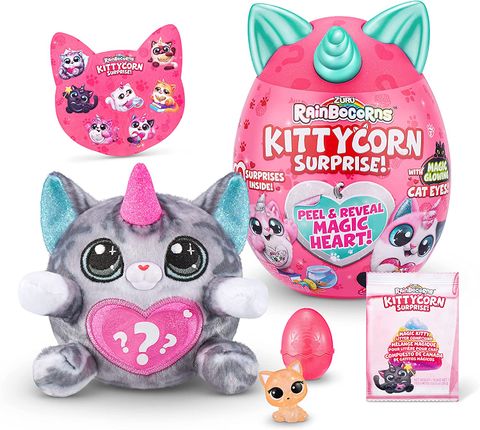  Đồ chơi Trứng thú bông bất ngờ Rainbocorns Kittycorn Surprise ZURU 