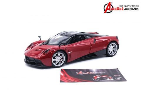  Mô hình xe Pagani Huayra 1:24 Welly- 24088W-Red 
