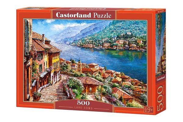  B52639 23win08 com xếp hình puzzle chủ đề Lake comoCastorland 500 mảnh 