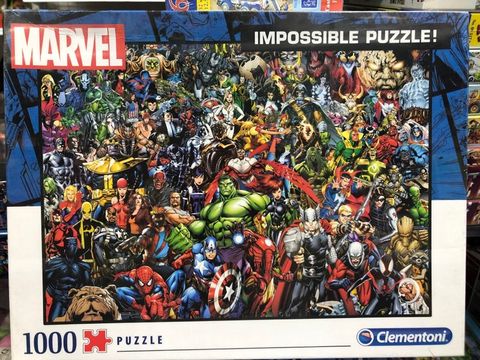  Clementoni Puzzle 1000 Pcs Impossible Marvel 