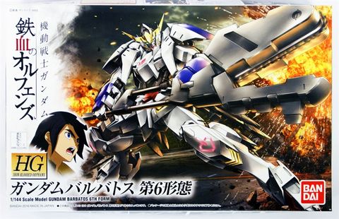  Gundam HGI-BO 1/144 Gundam Barbatos (6th Form) Model Kit 
